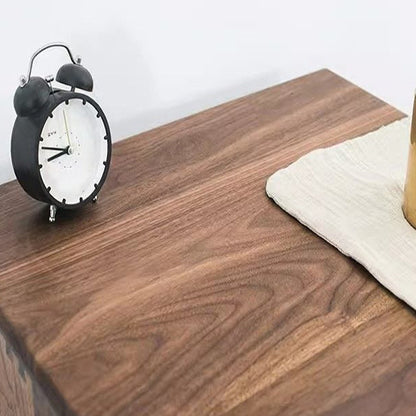 Traditional Japanese Wood Nightstand