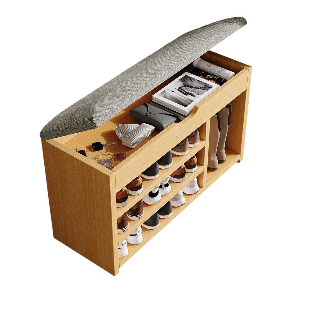 Traditional Solid Wood Shoe Rack