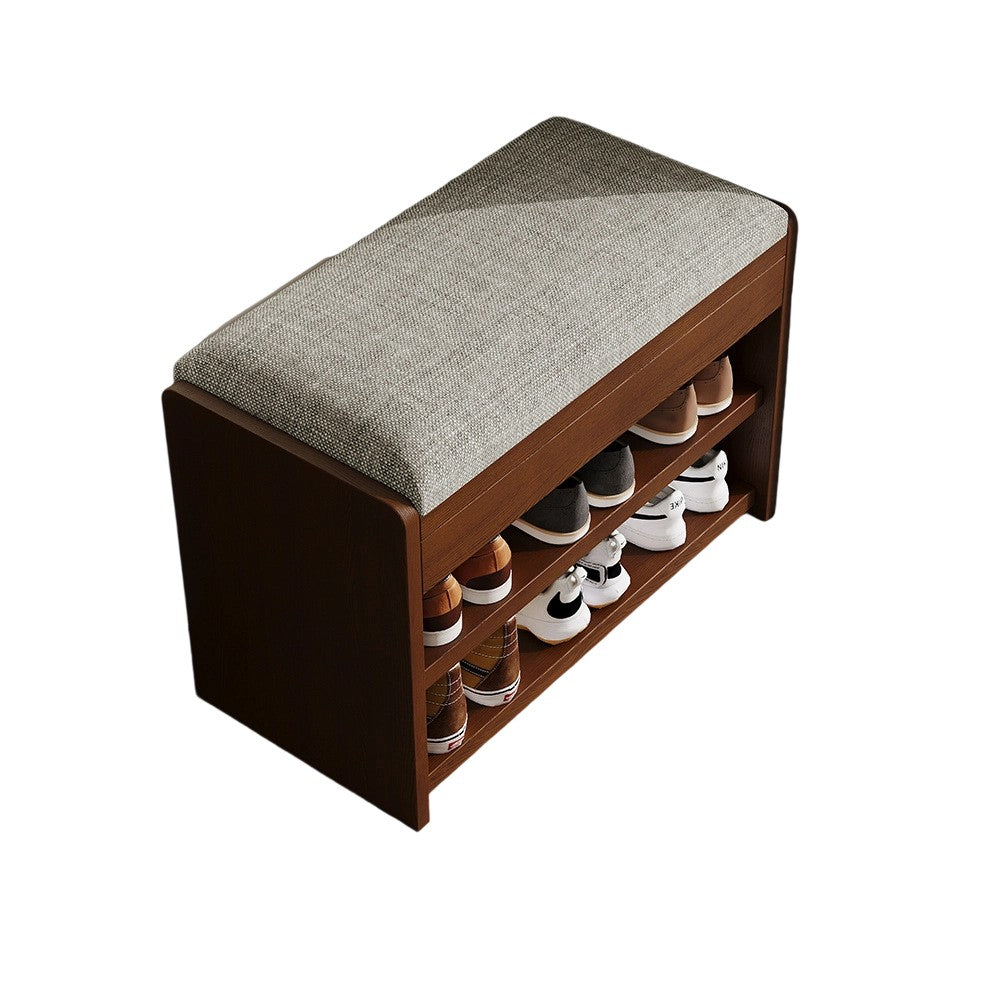 Traditional Solid Wood Shoe Rack