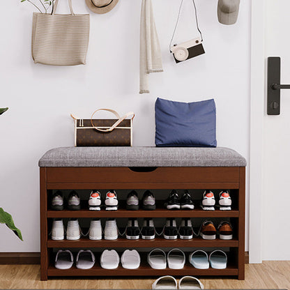 Traditional Solid Wood Shoe Rack