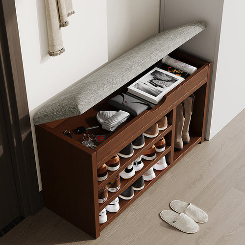 Traditional Solid Wood Shoe Rack