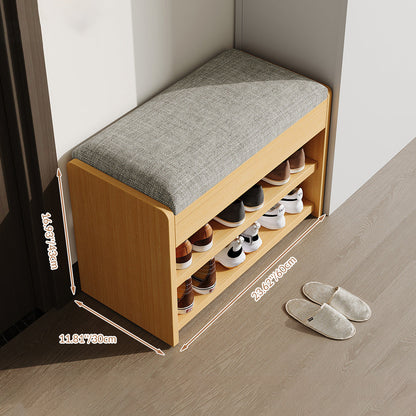 Traditional Solid Wood Shoe Rack