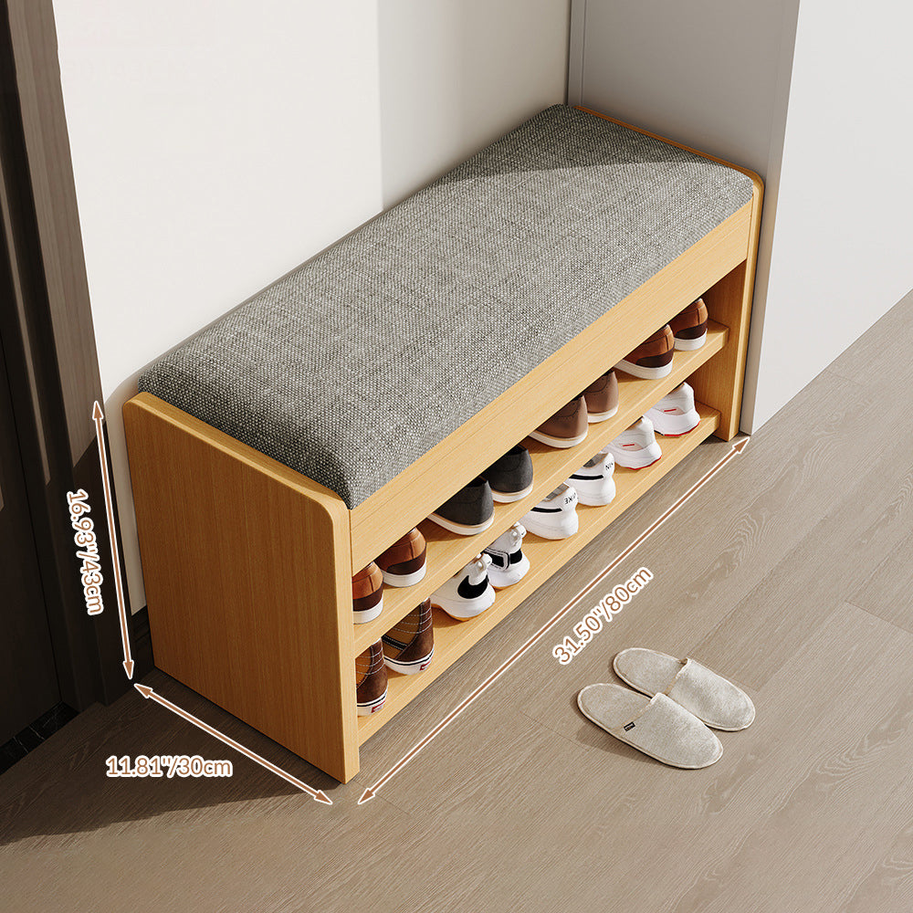 Traditional Solid Wood Shoe Rack