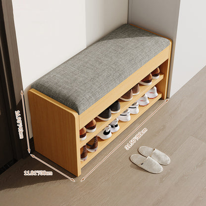 Traditional Solid Wood Shoe Rack
