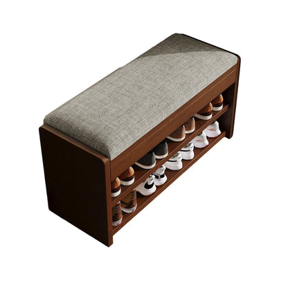Traditional Solid Wood Shoe Rack