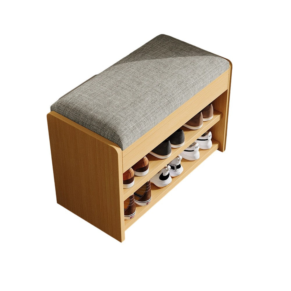 Traditional Solid Wood Shoe Rack