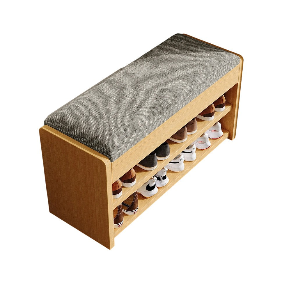 Traditional Solid Wood Shoe Rack