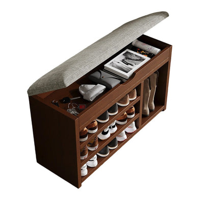 Traditional Solid Wood Shoe Rack