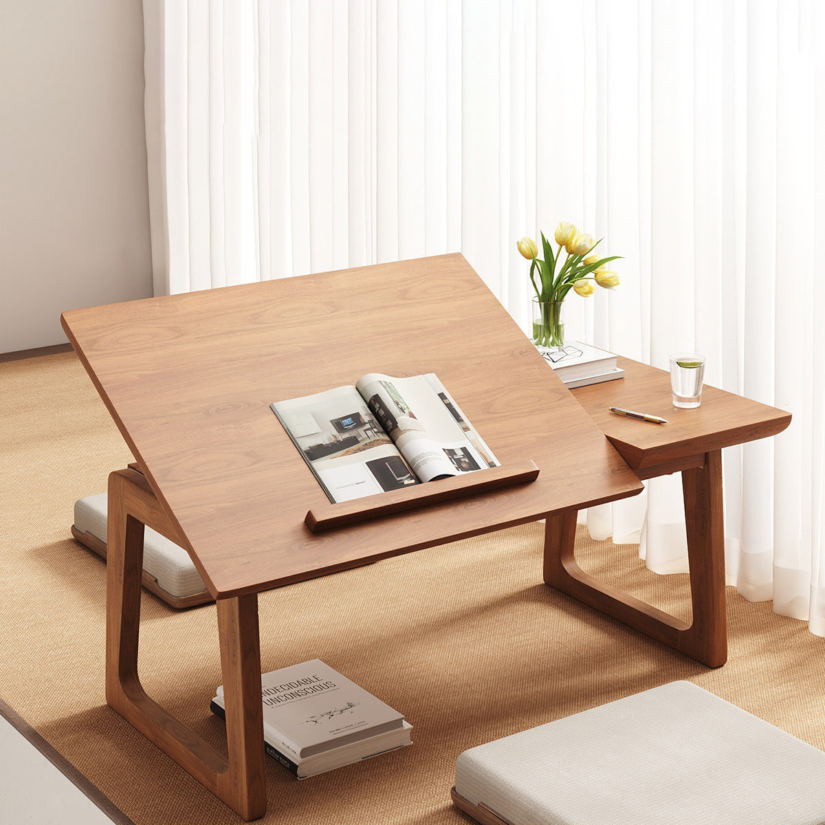 Traditional Solid Wood Side Table