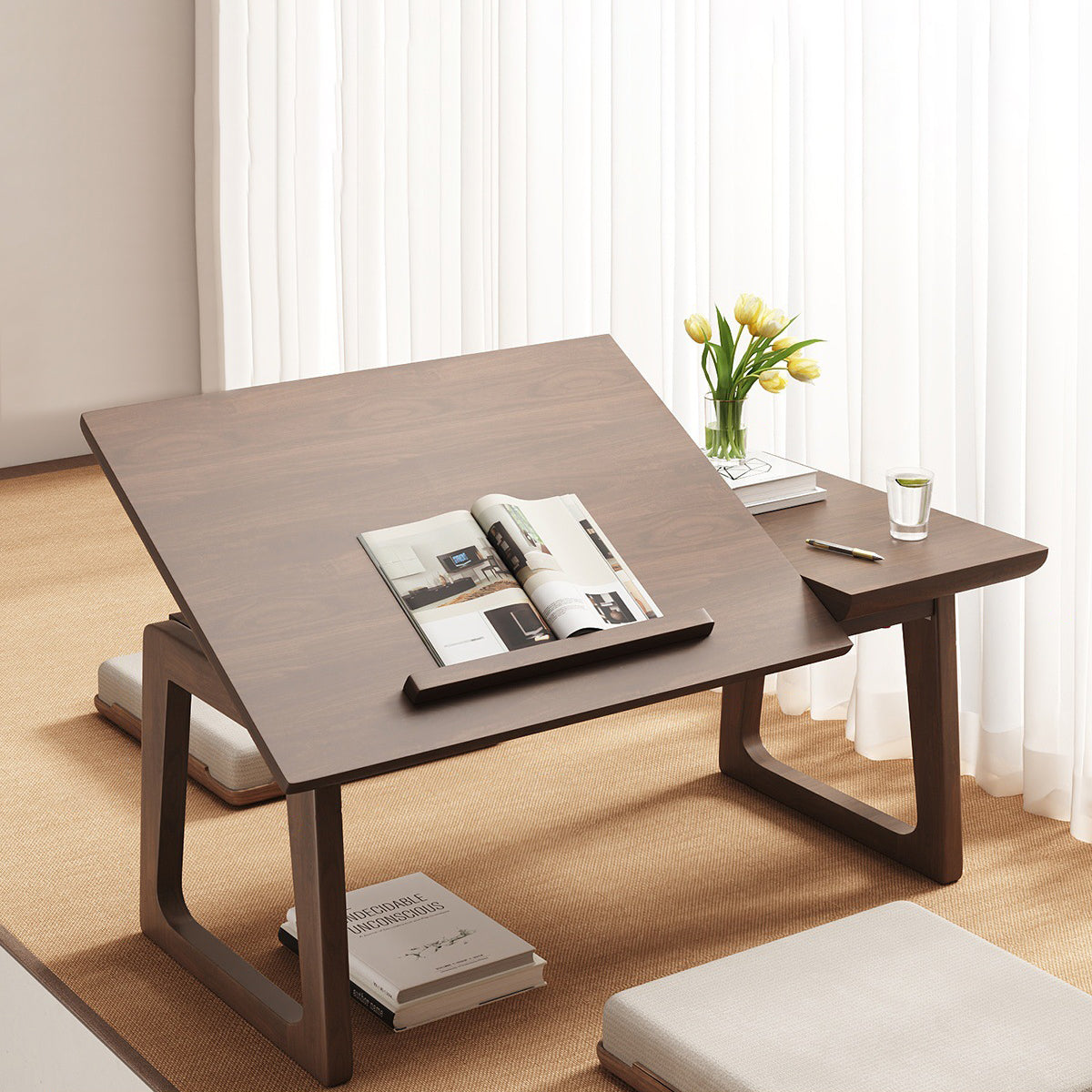 Traditional Solid Wood Side Table