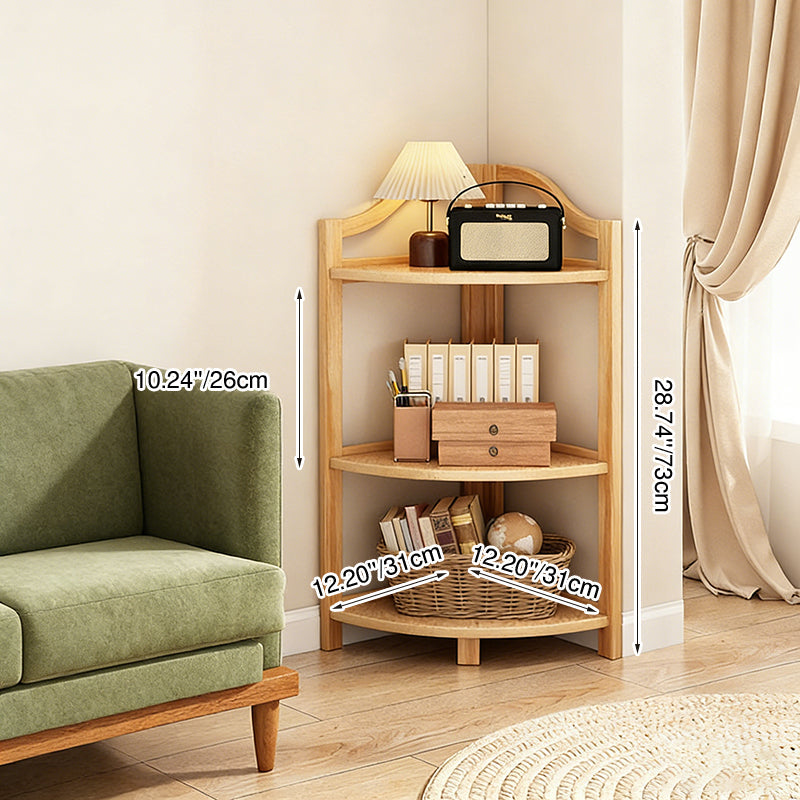 Modern Fan Corner Shelf