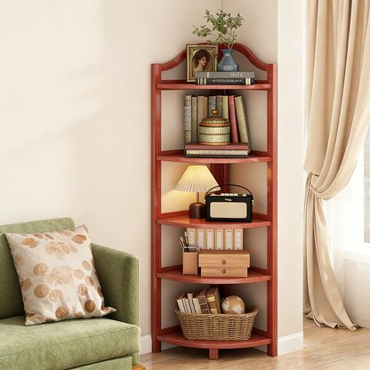 Modern Fan Corner Shelf