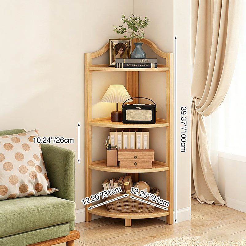 Modern Fan Corner Shelf