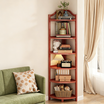 Modern Fan Corner Shelf