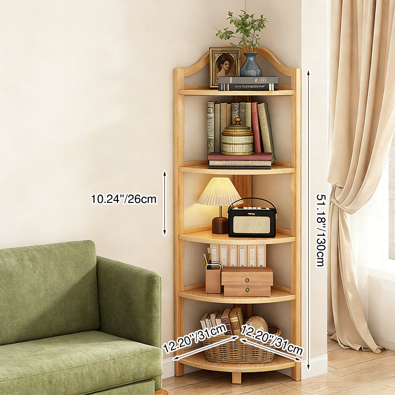 Modern Fan Corner Shelf