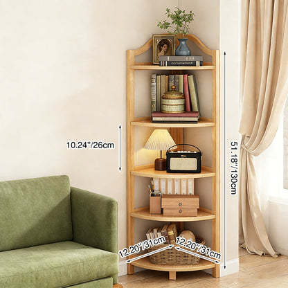 Modern Fan Corner Shelf
