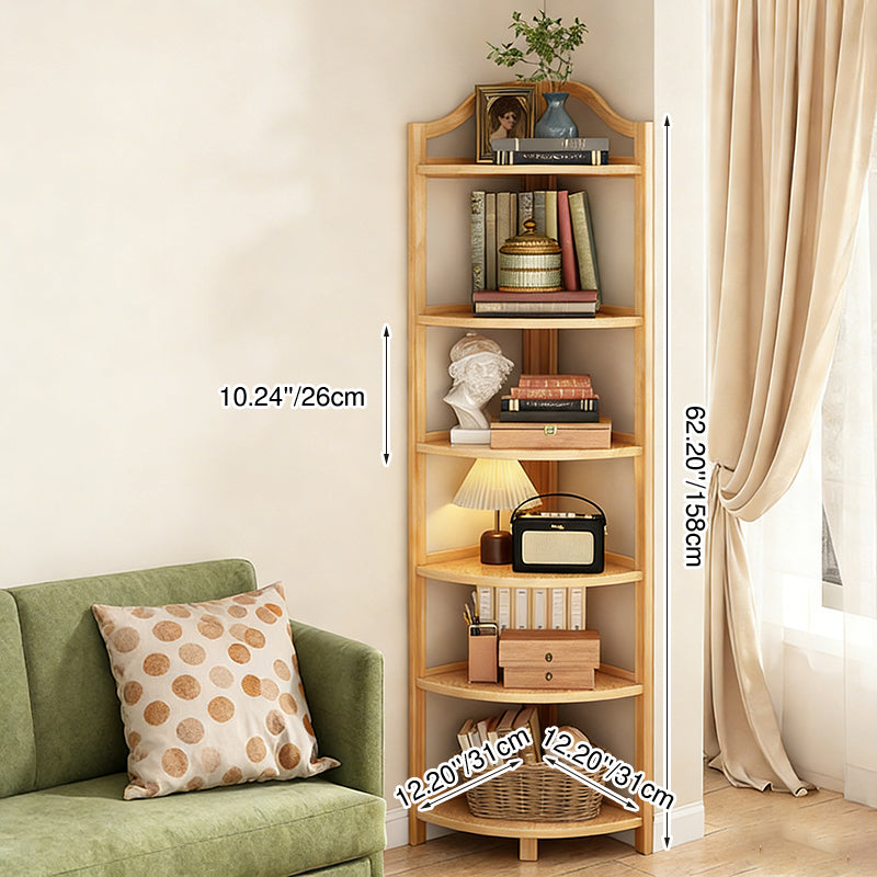 Modern Fan Corner Shelf