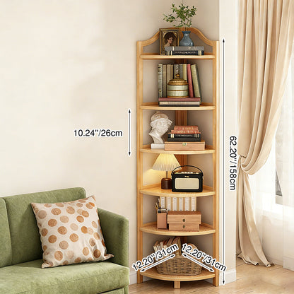 Modern Fan Corner Shelf