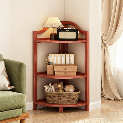 Modern Fan Corner Shelf