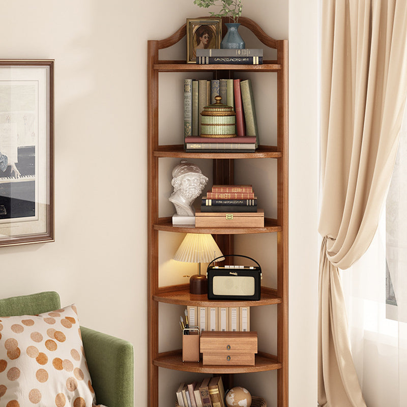 Modern Fan Corner Shelf