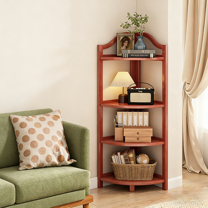 Modern Fan Corner Shelf