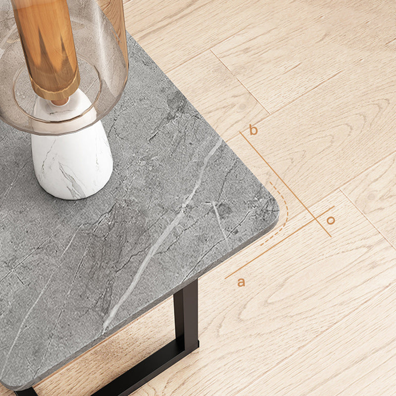 Modern Carbon Steel Side Table