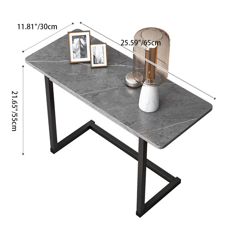 Modern Carbon Steel Side Table