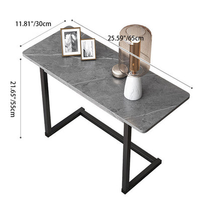 Modern Carbon Steel Side Table
