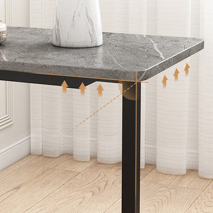 Modern Carbon Steel Side Table