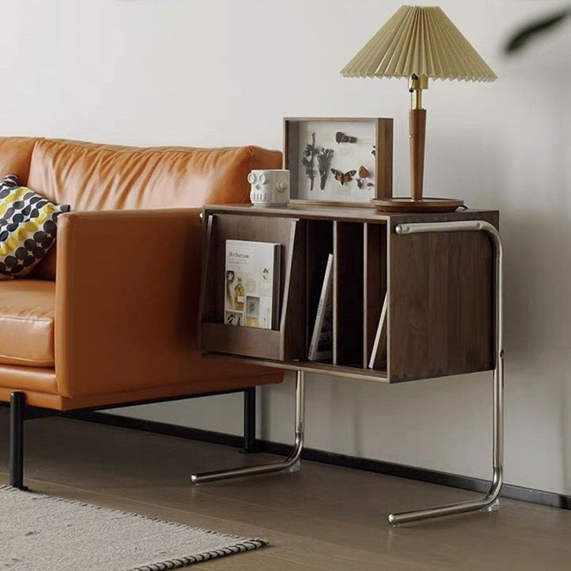 Traditional Stainless Steel End Table