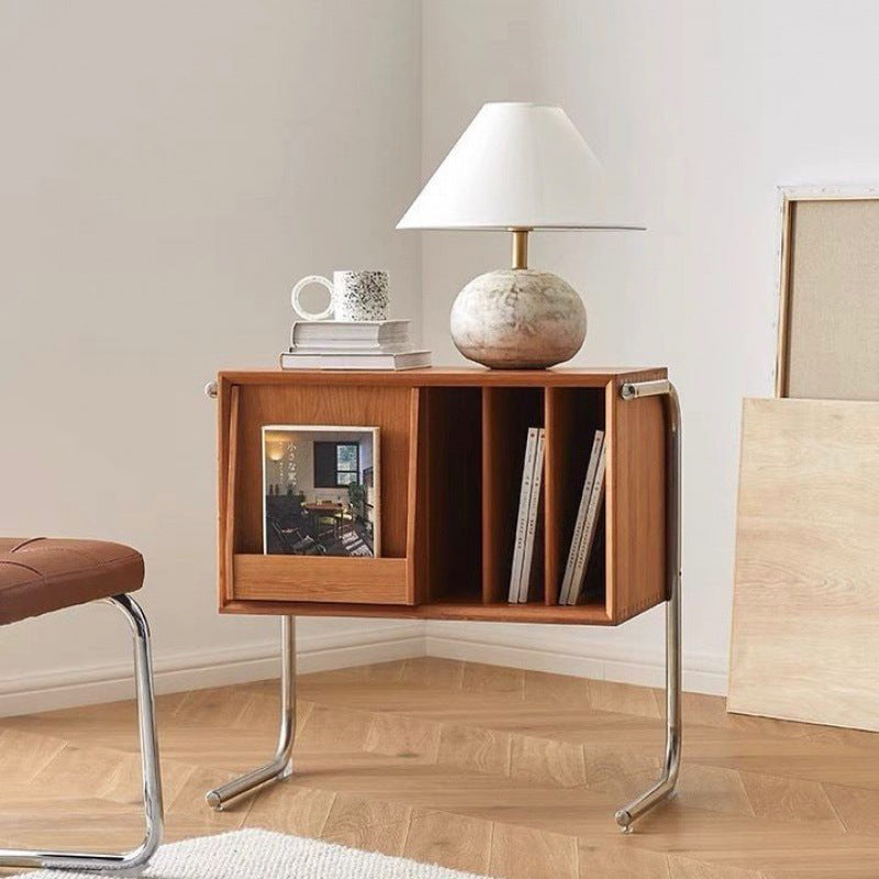 Traditional Stainless Steel End Table