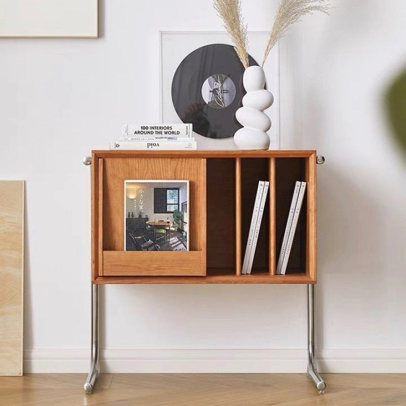 Traditional Stainless Steel End Table