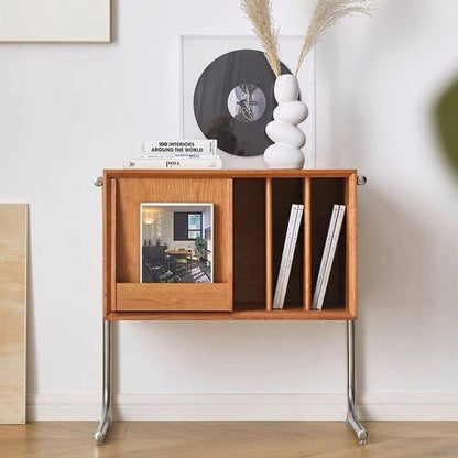 Traditional Stainless Steel End Table