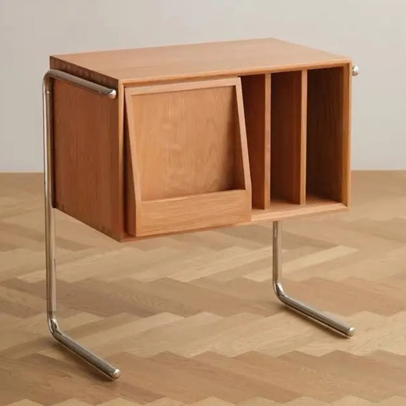 Traditional Stainless Steel End Table