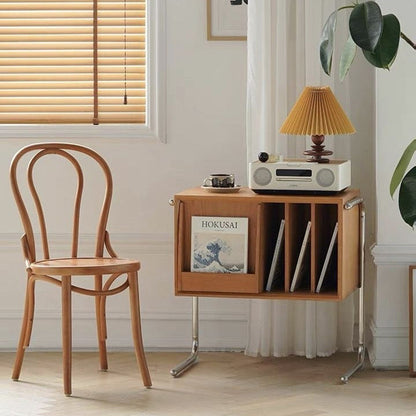 Traditional Stainless Steel End Table