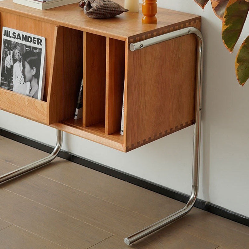 Traditional Stainless Steel End Table