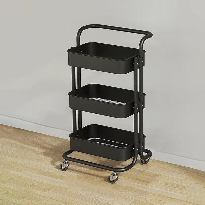 Contemporary Carbon Steel End Table