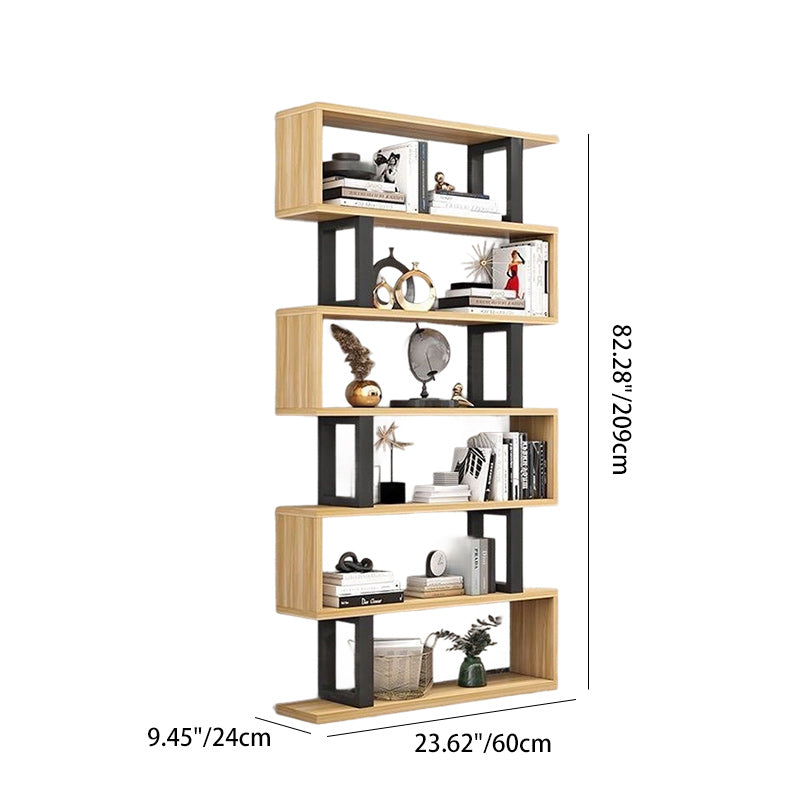 Contemporary Geometric Bookshelf