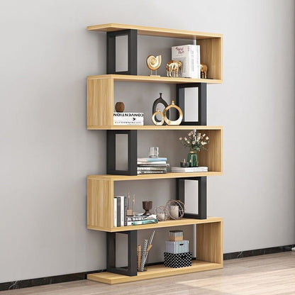 Contemporary Geometric Bookshelf