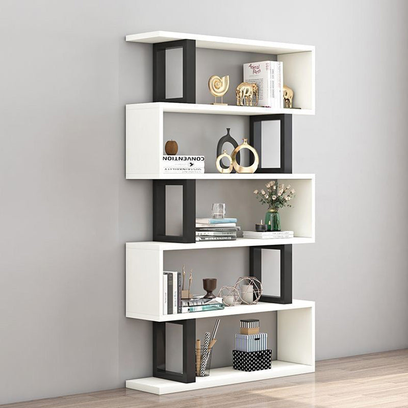 Contemporary Geometric Bookshelf