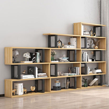 Contemporary Geometric Bookshelf