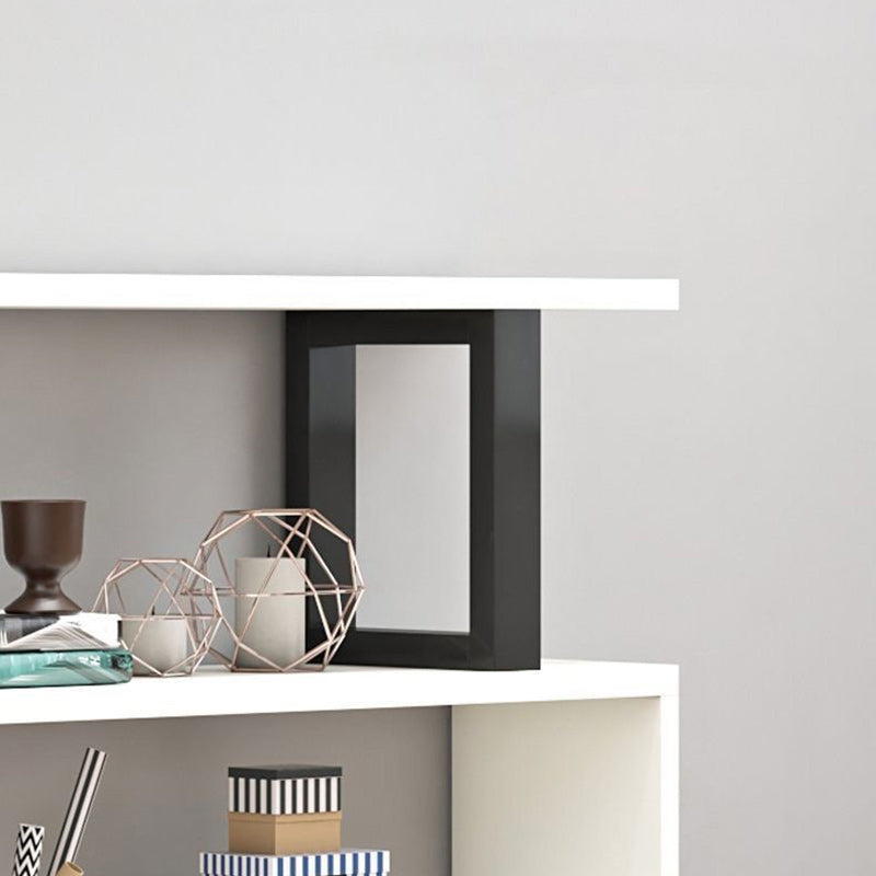 Contemporary Geometric Bookshelf