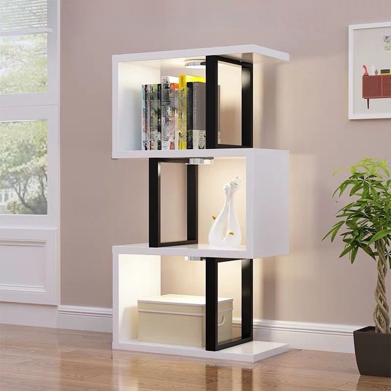 Contemporary Geometric Bookshelf