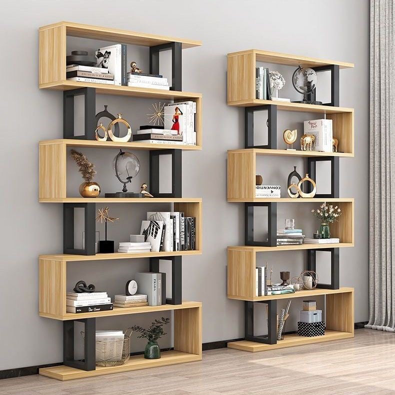 Contemporary Geometric Bookshelf