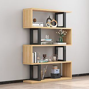 Contemporary Geometric Bookshelf