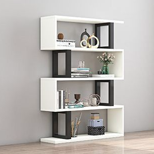 Contemporary Geometric Bookshelf