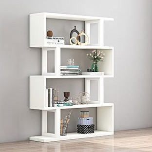 Contemporary Geometric Bookshelf
