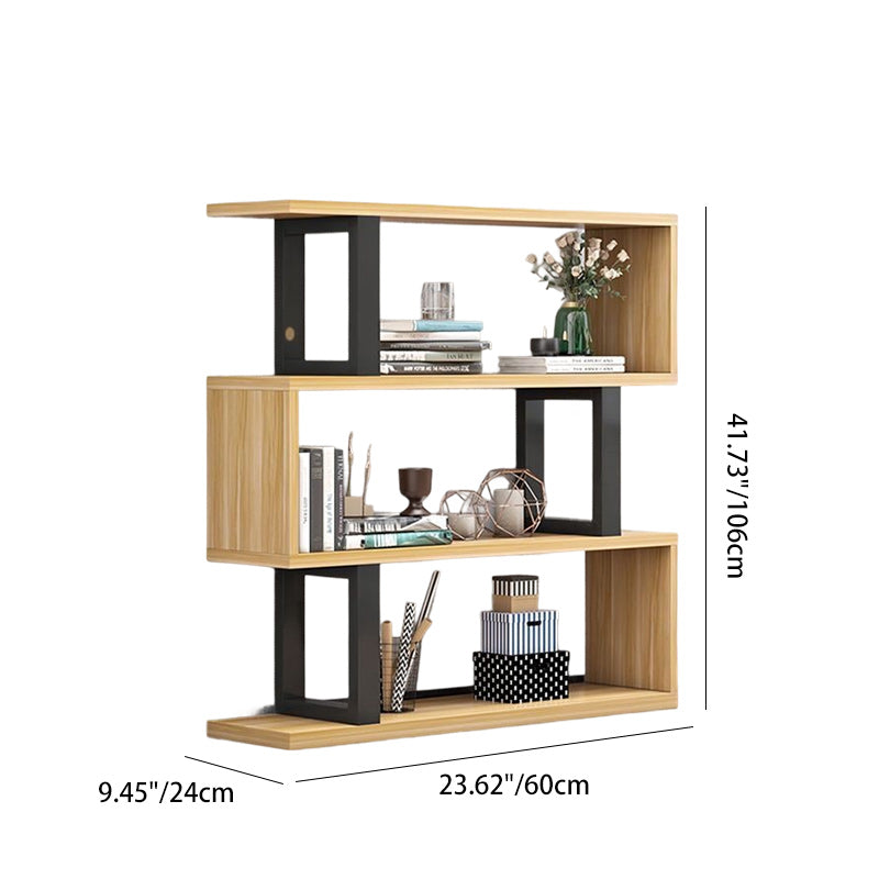 Contemporary Geometric Bookshelf