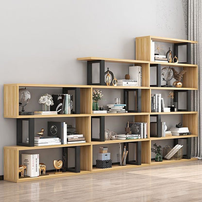 Contemporary Geometric Bookshelf
