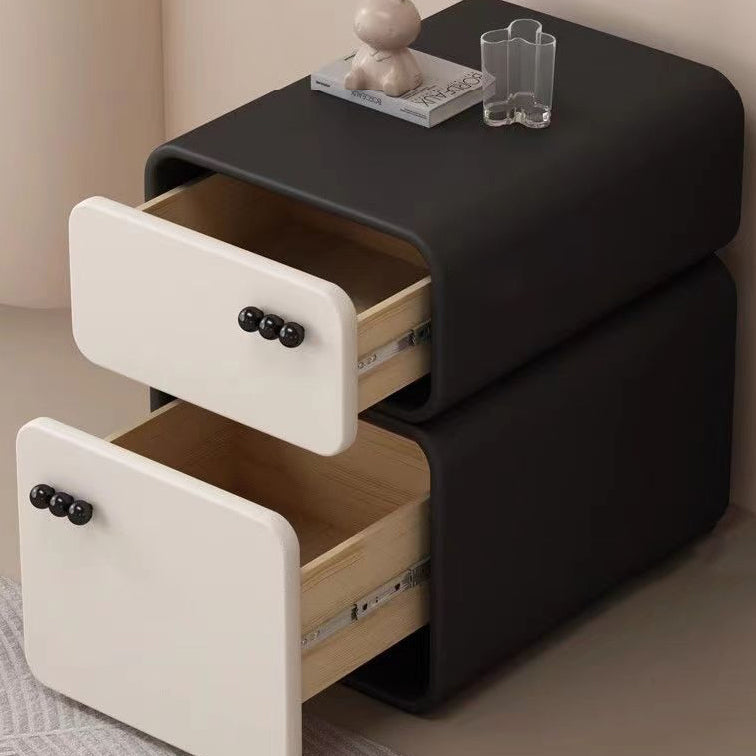 Contemporary Wood Nightstand